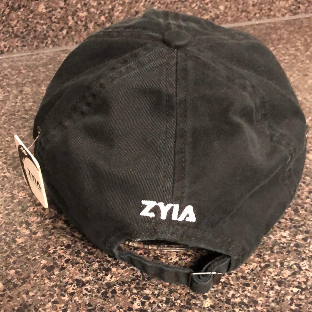 Zyia Active Black Classic Cap 879 Hat NWT - Picture 4 of 4
